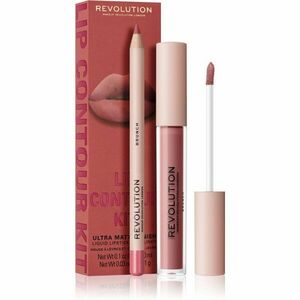 Makeup Revolution Lip Contour Kit sada na pery odtieň Brunch vyobraziť