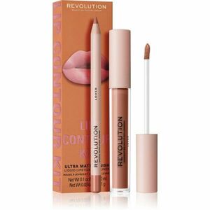 Makeup Revolution Lip Contour Kit sada na pery odtieň Lover vyobraziť