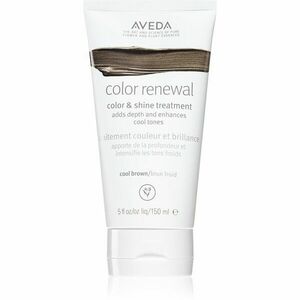 Aveda Color Renewal Color & Shine Treatment farbiaca maska na vlasy odtieň Cool Brown 150 ml vyobraziť