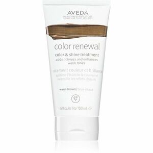 Aveda Color Renewal Color & Shine Treatment farbiaca maska na vlasy odtieň Warm Brown 150 ml vyobraziť
