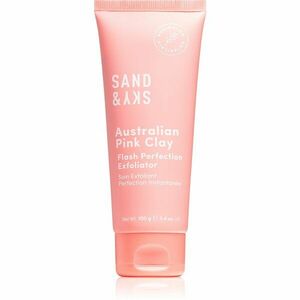 Sand & Sky Australian Pink Clay Flash Perfection Exfoliator čistiaci peeling pre stiahnutie pórov a matný vzhľad pleti 100 ml vyobraziť