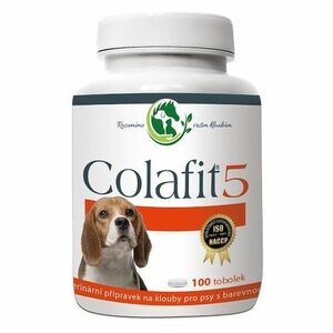 DACOM COLAFIT 5 na kĺby pre psy farebné 100 kapsúl vyobraziť