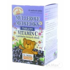 MÜLLEROVE medvedíky - vitamín C vyobraziť