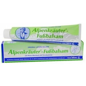 Apothhekers-Cosmetic Alpenkräuter - Fussbalsam vyobraziť