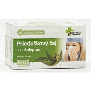 Slovakiapharm Prieduškový čaj s eukalyptom vyobraziť