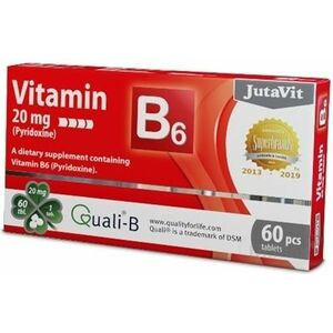 JutaVit Vitamín B6 20 mg vyobraziť