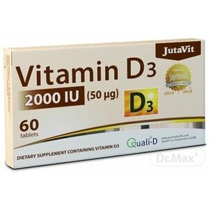 JutaVit Vitamín D3 2000 IU vyobraziť