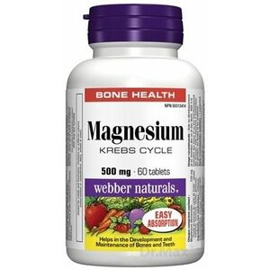 Webber Naturals Magnesium 500 mg vyobraziť