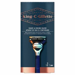 King C Gillette Holiaci strojček na holenie a tvarovanie + 1NH vyobraziť