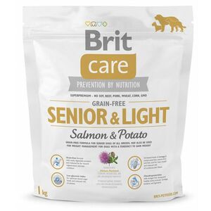 Brit Care Grain-free Senior&Ligh Salmon&Potato 1kg vyobraziť
