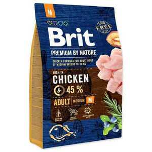 Brit Premium By Nature Adult M 3kg vyobraziť