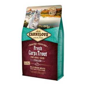 Carnilove Cat Fresh Carp & Trout Sterilized 2kg vyobraziť