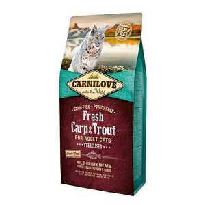 Carnilove Cat Fresh Carp & Trout Sterilized 6kg vyobraziť