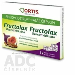 Fructolax Ovocie a vláknina KOCKY 1x12 ks vyobraziť