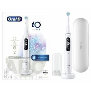 Oral-B iO SERIES 7 WHITE elektrická zubná kefka + držiak + puzdro, 1x1 set vyobraziť
