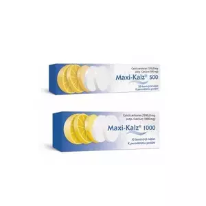 Maxi-Kalz 1000 mg 10 šumivých tabliet vyobraziť
