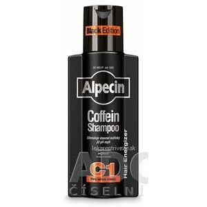 ALPECIN Coffein Shampoo C1 Black Edition kofeínový šampón proti vypadávaniu vlasov 1x250 ml vyobraziť