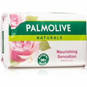 Palmolive Naturals Milk & Rose tuhé mydlo s vôňou ruží 90 g vyobraziť