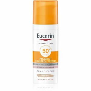 Eucerin Sun Pigment Control Tinted ochranná emulzia proti hyperpigmentácii pleti SPF 50+ odtieň Medium 50 ml vyobraziť