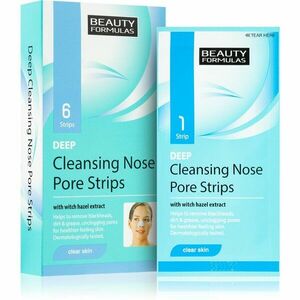 Beauty Formulas Clear Skin čistiace pásiky na nos 6 ks vyobraziť