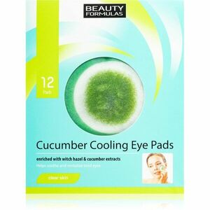 Beauty Formulas Clear Skin Cucumber Cooling regeneračná maska na oči 12 ks vyobraziť
