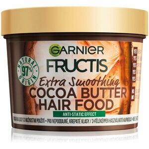 Garnier Fructis Cocoa Butter Hair Food vyživujúca maska na vlasy s kakaovým maslom 390 ml vyobraziť