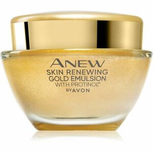 Avon Anew Skin Renewing Gold Emulsion hydratačný nočný krém proti vráskam 50 ml vyobraziť