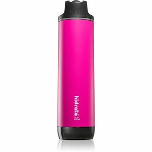 HidrateSpark Steel inteligentná fľaša s rúrkou farba Pink 620 ml vyobraziť