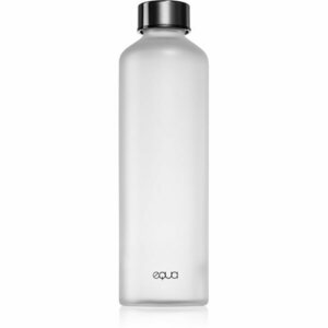 Equa Mismatch sklenená fľaša na vodu farba Velvet Black 750 ml vyobraziť