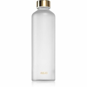 Equa Mismatch sklenená fľaša na vodu farba Velvet White 750 ml vyobraziť