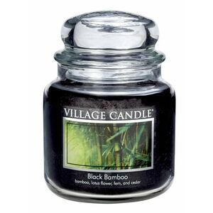Village Candle Vonná sviečka v skle - Black Bamboo - Bambus, stredný vyobraziť