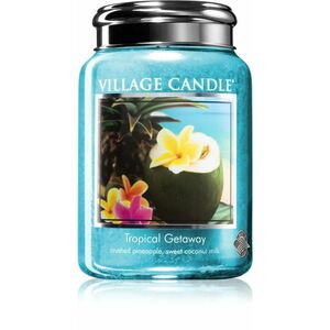Village Candle Vonná sviečka v skle - Tropical Getaway - Víkend v trópoch, veľká vyobraziť