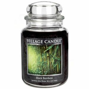 Village Candle Vonná sviečka v skle - Black Bamboo - Bambus, veľká vyobraziť