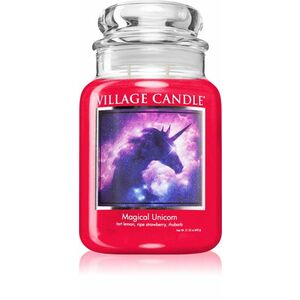 Village Candle Vonná sviečka v skle - Magical Unicorn - Magický jednorožec, veľká vyobraziť