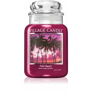 Village Candle Vonná sviečka v skle - Palm Beach - Palmová pláž, veľká vyobraziť