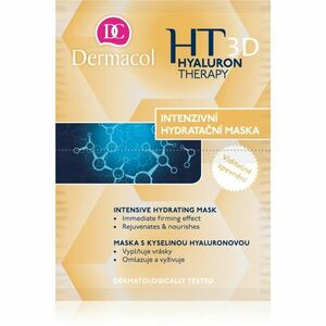 Dermacol Hyaluron Therapy 3D intenzívna hydratačná maska s kyselinou hyalurónovou 16 g vyobraziť
