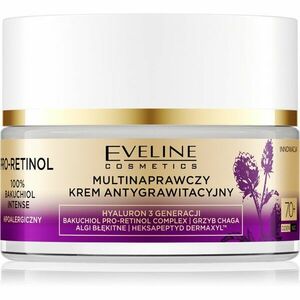 Eveline Cosmetics Pro-Retinol 100% Bakuchiol Intense intenzívny hydratačný a revitalizačný krém 70+ 50 ml vyobraziť