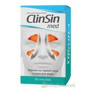ClinSin Med 30 vrecúšok s práškom na prípravu roztoku na výplach nosa vyobraziť