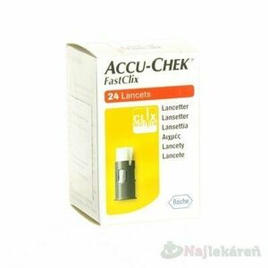 ACCU-CHEK FastClix Zásobník lancetový, 4x6 lanciet (24ks) vyobraziť