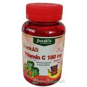 JutaVit Gumkáči Vitamín C 100 mg Kids, 60 ks vyobraziť