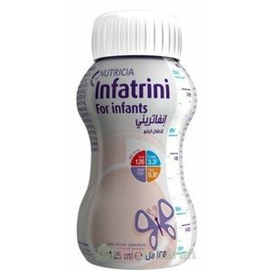 Infatrini For infants, tekutá výživa pre dojčatá od narodenia, 24x125ml vyobraziť