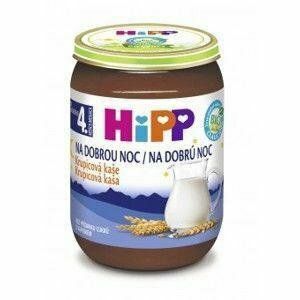 HIPP Kaša mliečna Bio na dobrú noc krupicová 190g vyobraziť