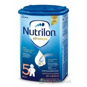Nutrilon 5, Batoľacia mliečna výživa v prášku (od 35 mesiacov ), 800 g vyobraziť