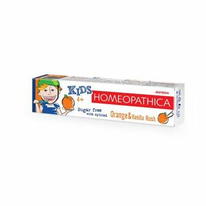 Zubná pasta 4+ Pomaranč a Vanilka Astera Homeopathica 50 ml vyobraziť
