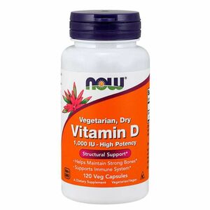 Vitamín D 1000 IU - NOW Foods, 120cps, Exspirácia!, Akcia vyobraziť