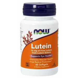 Luteín 10 mg - NOW Foods, 60cps vyobraziť