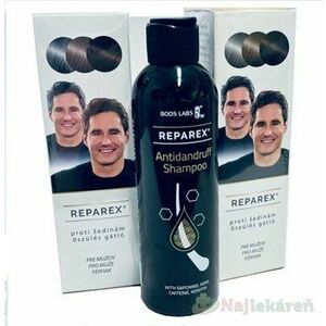 REPAREX pre mužov (Akcia) proti šedinám 2x125 ml + šampón na lupiny 200 ml, 1x1 set, Doprava zadarmo vyobraziť