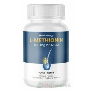 MOVit L-METHIONIN 500 mg PREMIUM vyobraziť