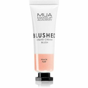 MUA Makeup Academy Blushed Liquid Blusher tekutá lícenka odtieň Peach Puff 10 ml vyobraziť