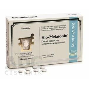 Bio-Melatonin 1 mg tbl spánok a jet leg 1x60 ks vyobraziť
